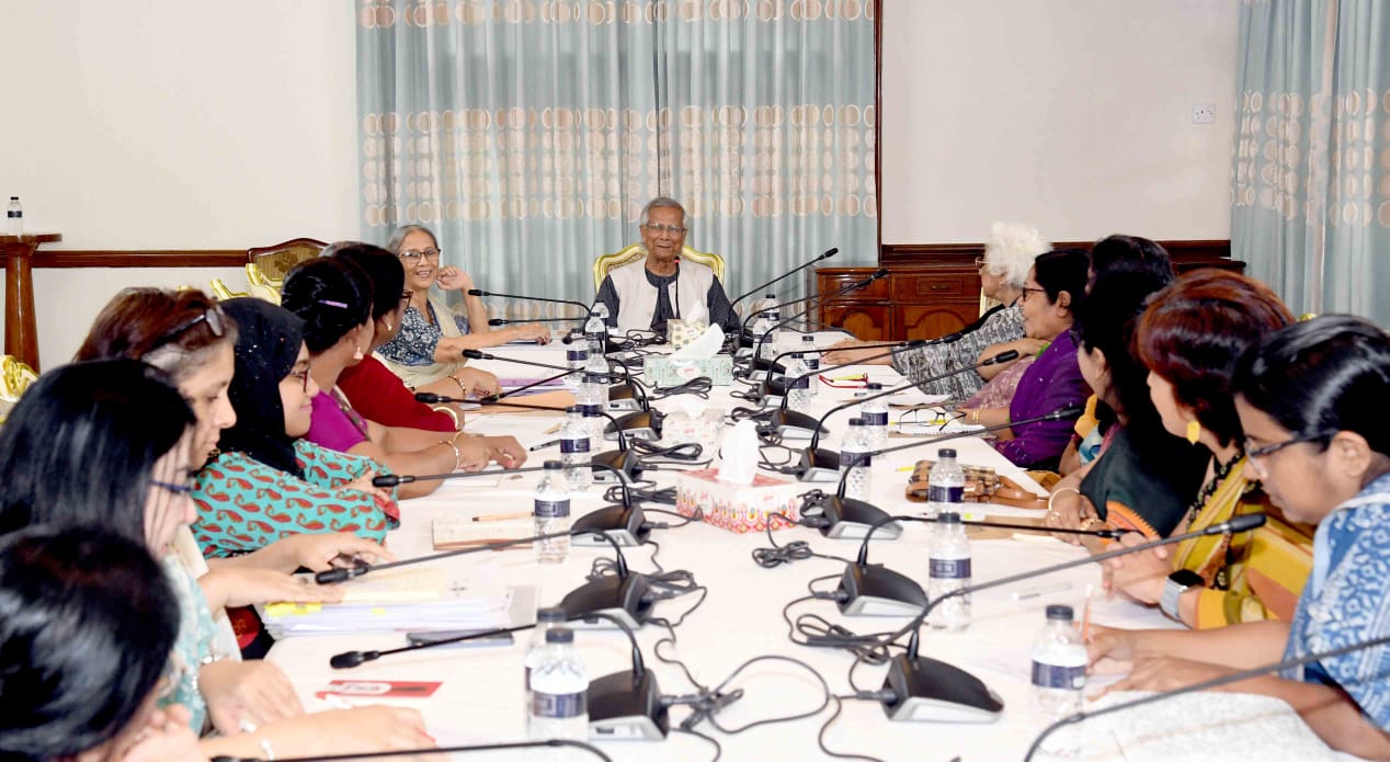 Women leaders seek formation of judicial reforms commission, says the meeting with Dr. Yunus