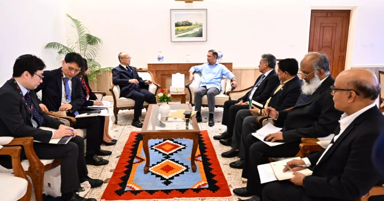 ADB President Masato Kanda meets Prime Minister Tarique Rahman on Monday morning