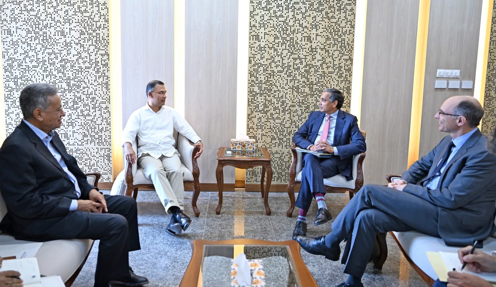 IMF Director for Asia and Pacific Department Krishna Srinivasan paid a courtesy call on Prime Minister Tarique Rahman