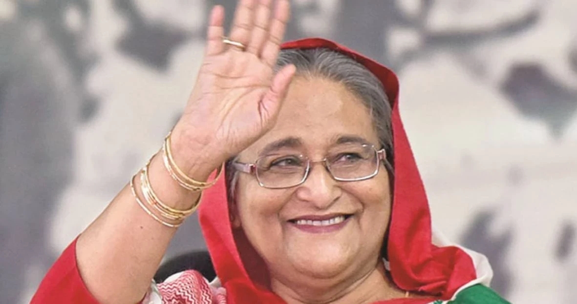 PM Hasina reaches Washington DC