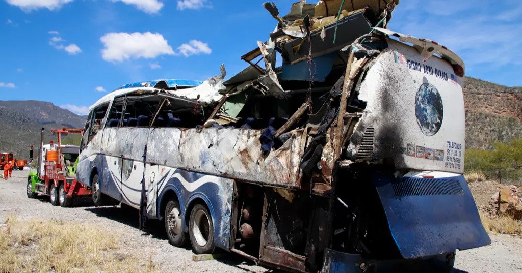 At least 16 migrants killed, 29 injured in a bus crash in southern Mexico