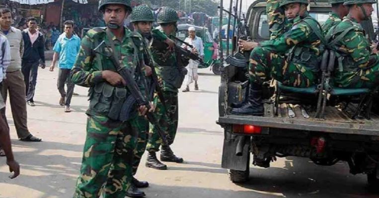 Armed forces to be deployed from Wednesday