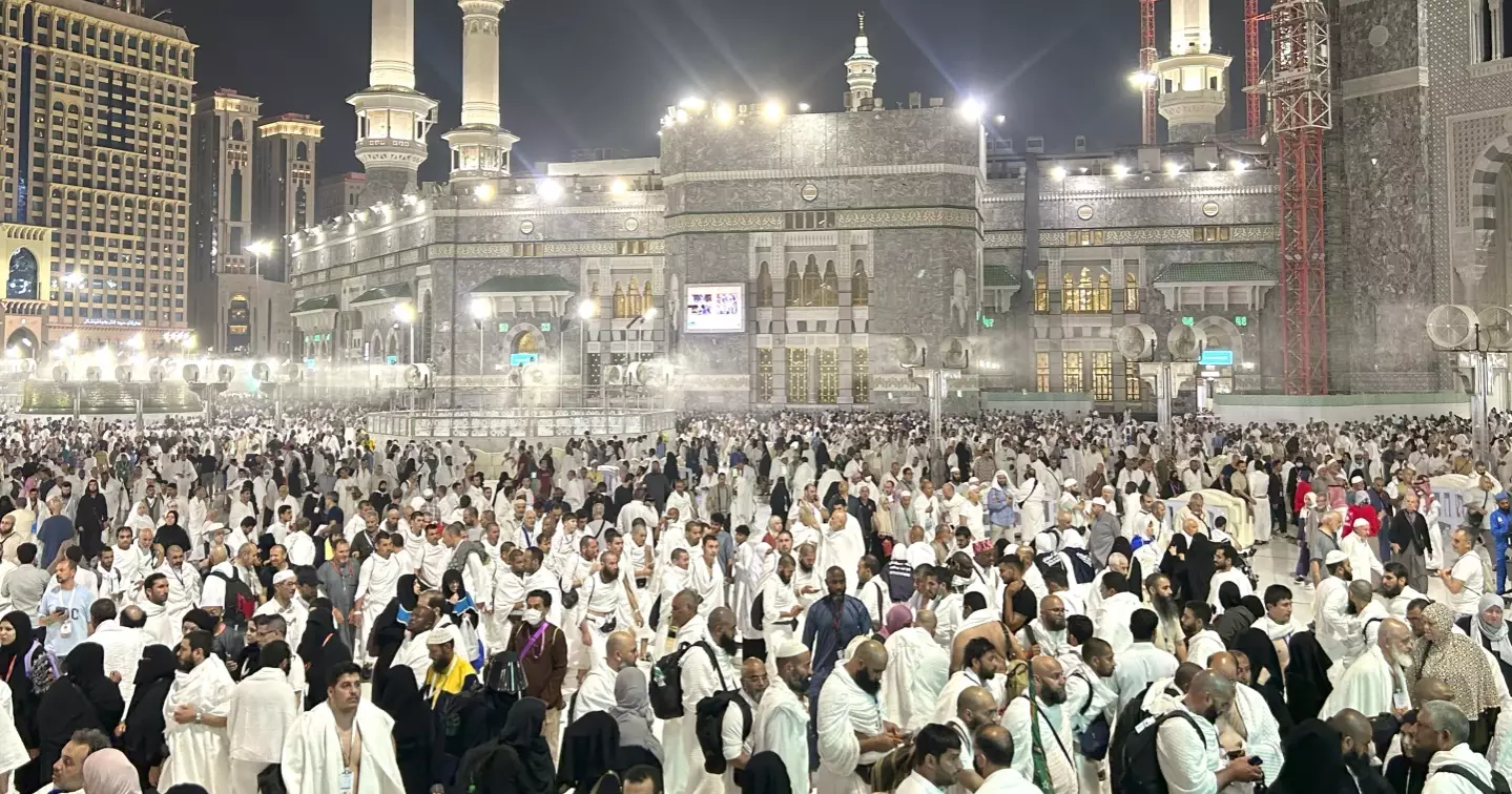 In Mecca‍‍`s sweltering heat, Muslims start this year’s Hajj pilgrimage