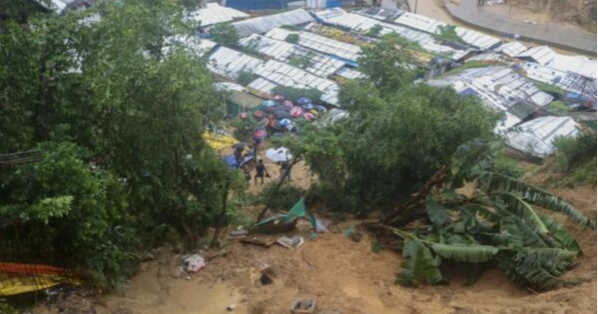 2 killed in Cox’s Bazar Rohingya camp landslide