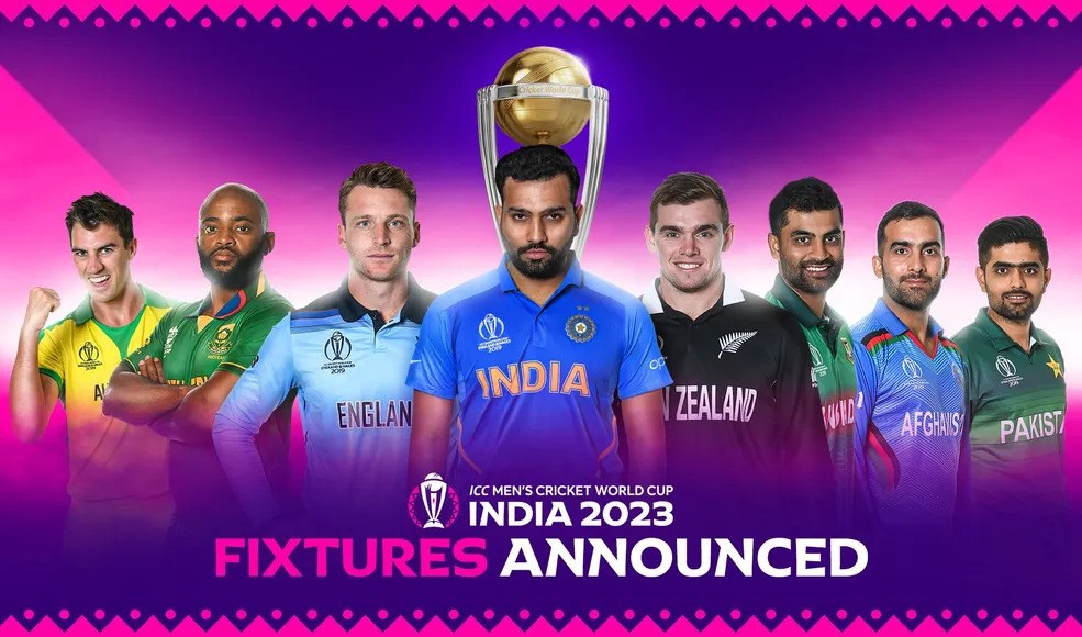 Match schedule announced for the ICC Men’s Cricket World Cup 2023