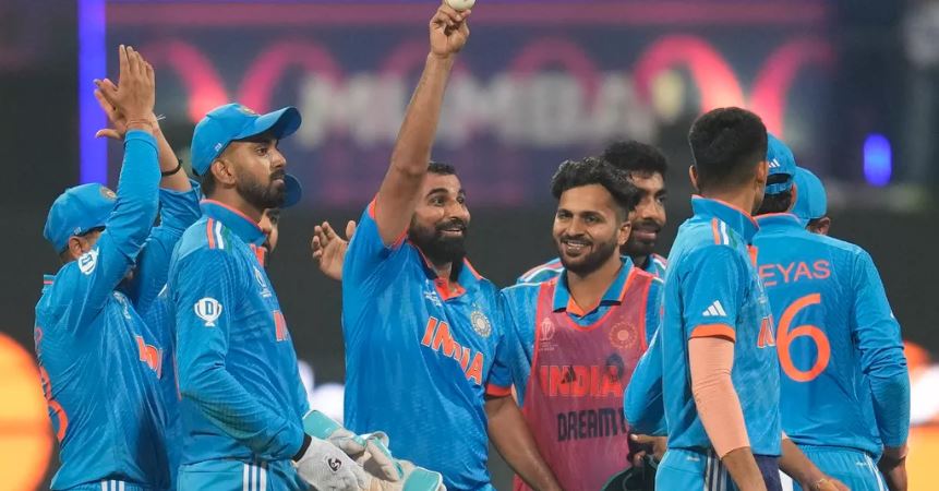 India dismantles Sri Lanka to book semifinal spot at Cricket World Cup with 302-run win