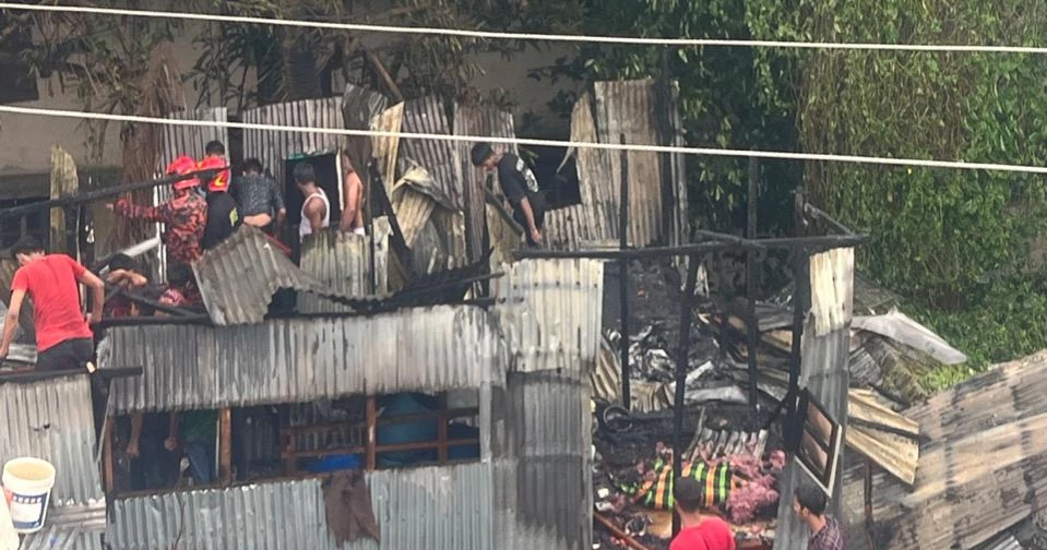 Fire at Korail slum under control