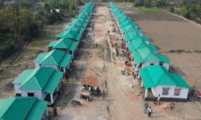 PM declares 12 districts, 123 upazilas free of homeless people