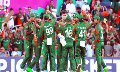 Mahmudullah guides Bangladesh home in nervy finish