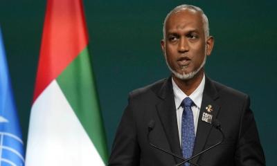 Maldives leader demands removal of Indian military from the archipelago by mid-March amid spat