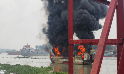 Fire in oil-carrying vessel on Buriganga under control