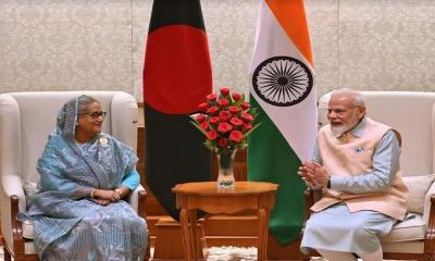 Modi greets Sheikh Hasina on Eid