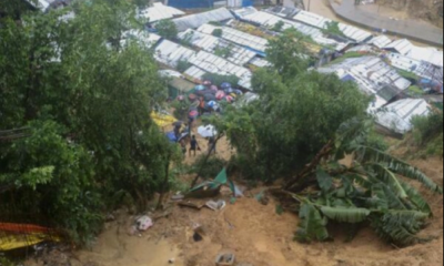 2 killed in Cox’s Bazar Rohingya camp landslide