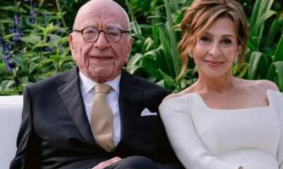 Media tycoon Rupert Murdoch ties the knot for fifth time