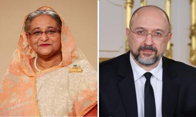 PM Hasina for peaceful resolution of Ukraine crisis