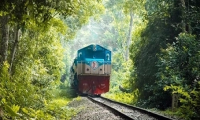 Rail communication between Sylhet and rest of the country resumes after 8 hours