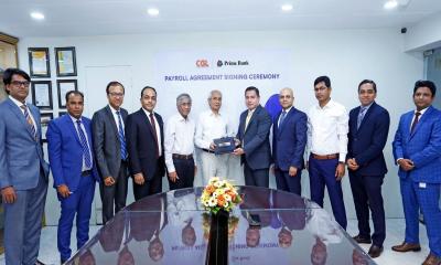 Prime Bank to facilitate payroll of Concorde Garments Group employees