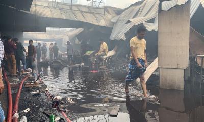 Fire at Mohammadpur Krishi Market: Traders laments losing everything