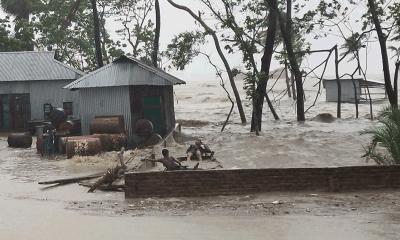 Cyclone Remal claims life in Kalapara, Patuakhali