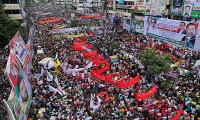 শনিবার রাজধানীতে যেসব স্থানে বিএনপির কর্মসূচি