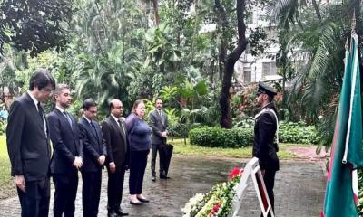 Diplomats honour victims of Holey Artisan attack on 7th anniversary