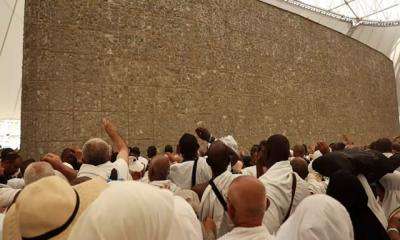 Hajj pilgrims stone the devil as Muslims mark Eid al-Azha