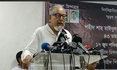 All BNP leaders united to join polls only under non-partisan govt: Nazrul