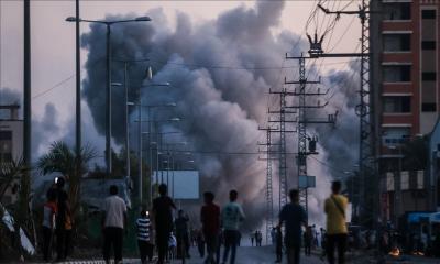 গাজায় ইসরায়েলি হামলায় আরও ৭৭ ফিলিস্তিনি নিহত