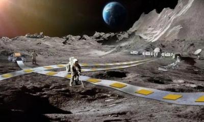 Train on moon, NASA details Plan