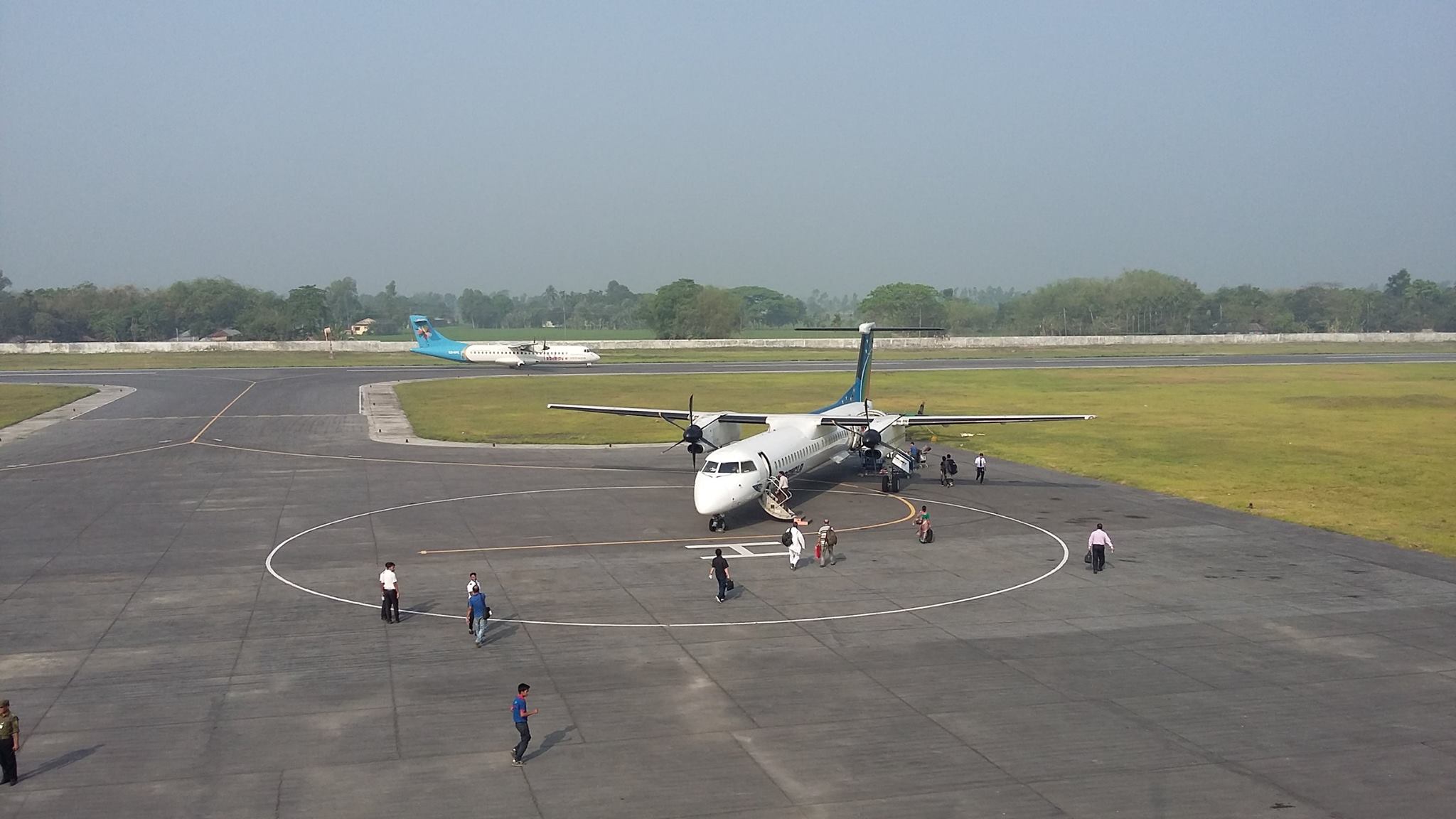 After 15-hour break, flight operations restart at Saidpur Airport