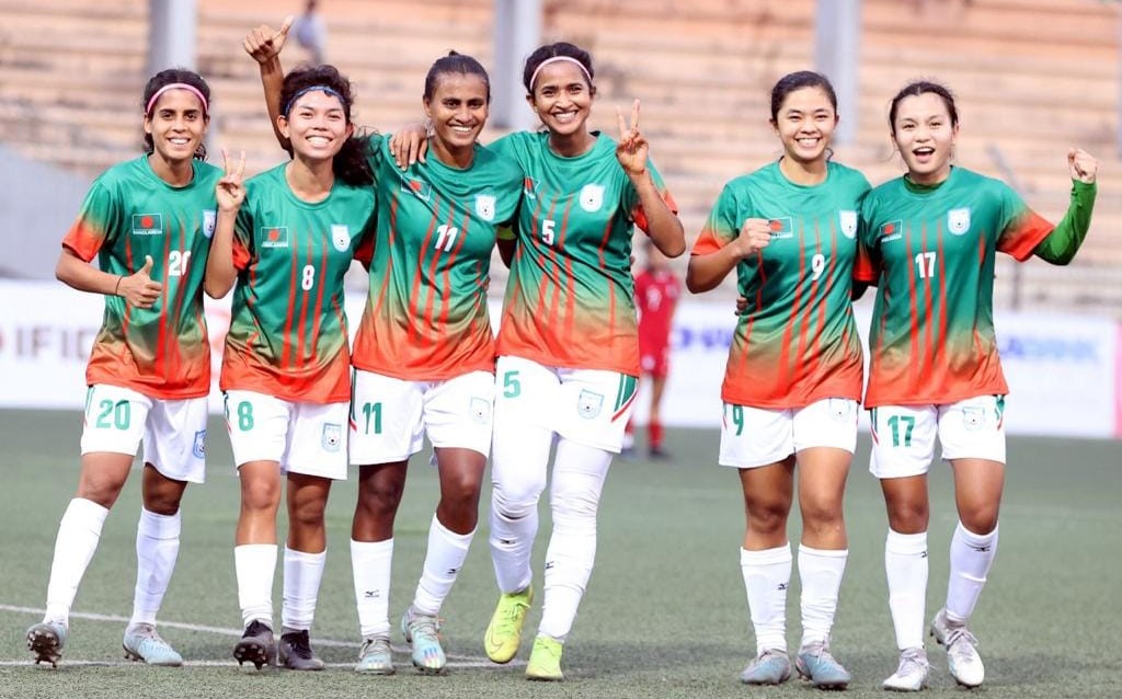 Bangladesh score 8 goals against Singapore