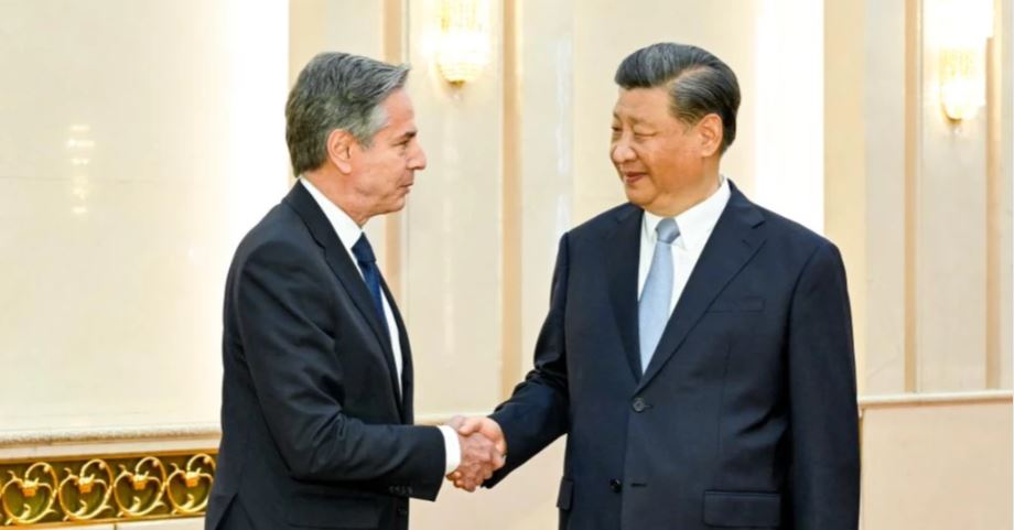 Xi meets Blinken in Beijing