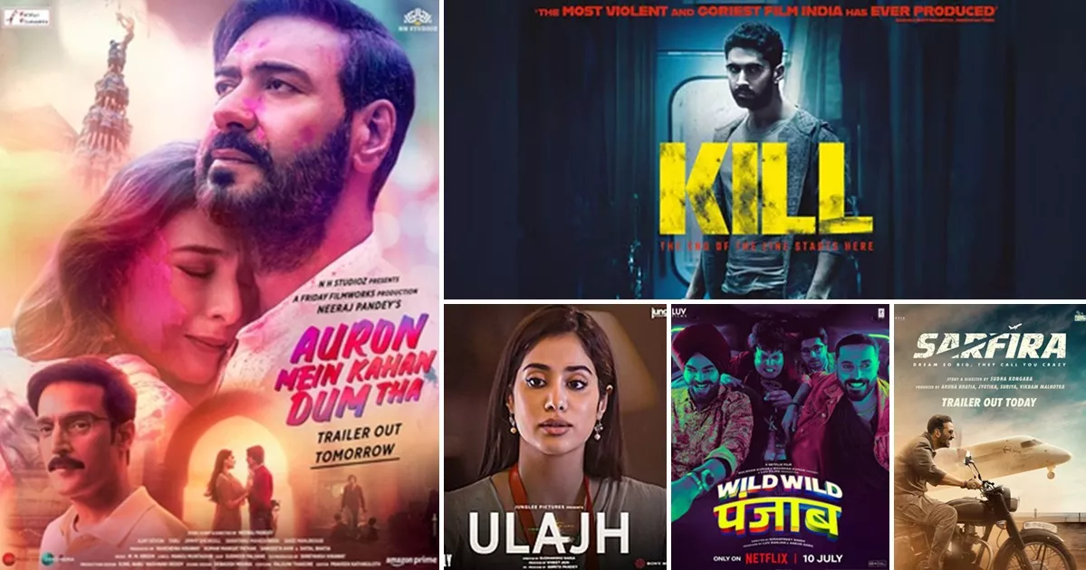 Top 10 Bollywood Movies to Watch in July 2024: Thrillers, Dramas, and Comedies Unveiled