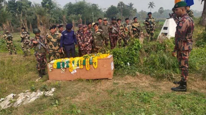 সেই বিজিবি সদস্যের মরদেহ ফেরত দিল বিএসএফ