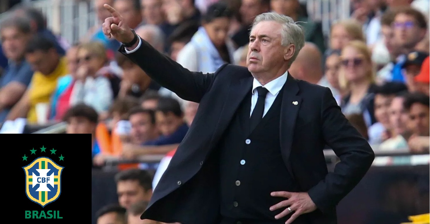 Carlo Ancelotti will coach Brazil at Copa America next year says confederation chairman