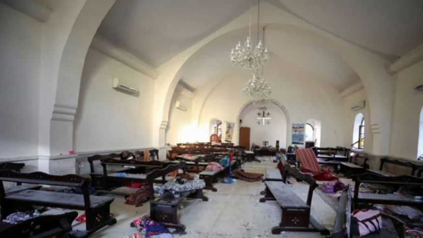 Several dead and injured in Israel strike at Gaza church: Hamas