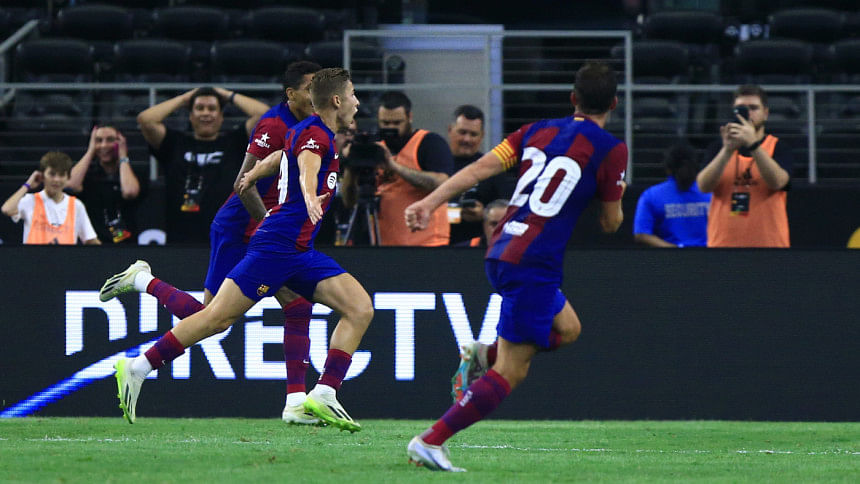 Barca beat Real in Texas ‍‍`Clasico‍‍`