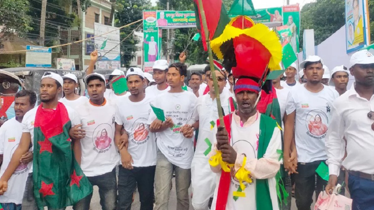 চার বছর পর রংপুরে প্রধানমন্ত্রী; মিছিলে মুখর নগরী