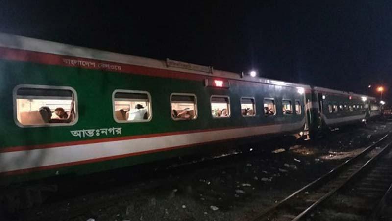 Fire in engine room of Brahmaputra Express train