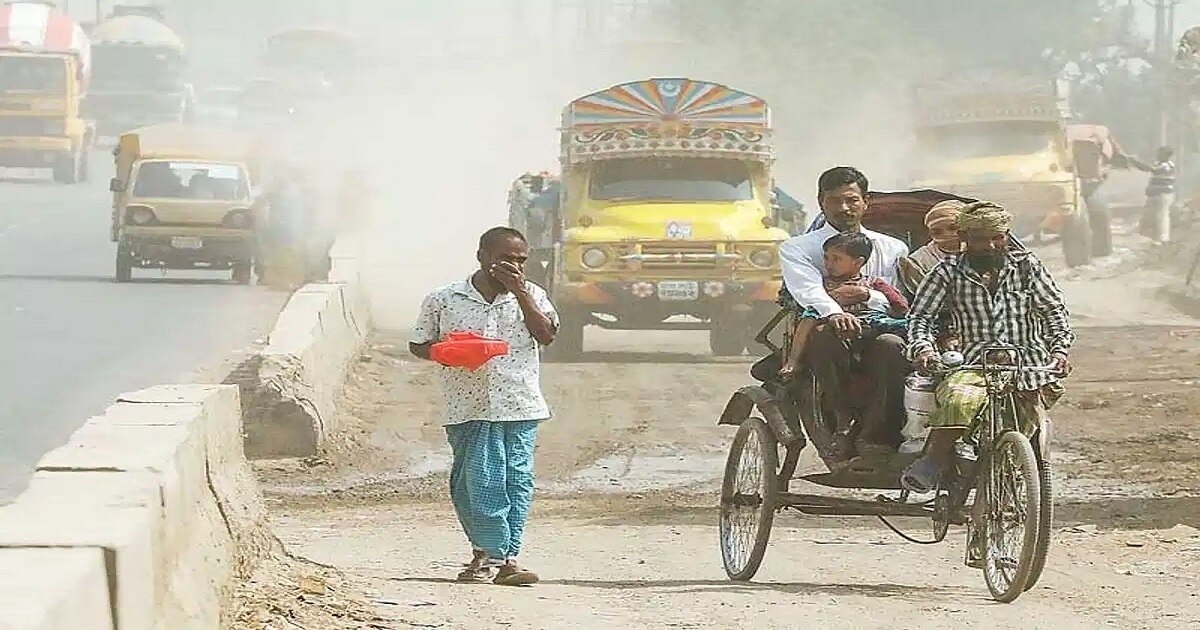 বৃষ্টি নেই, অস্বাস্থ্যকর ঢাকার আবহাওয়া