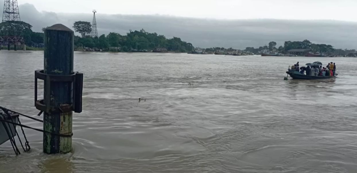 Thousands suffer as river erosion washes away road in Sunamganj