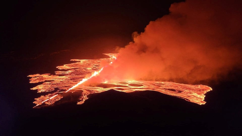 Volcano erupts again in Iceland, forcing evacuations and emergency measures