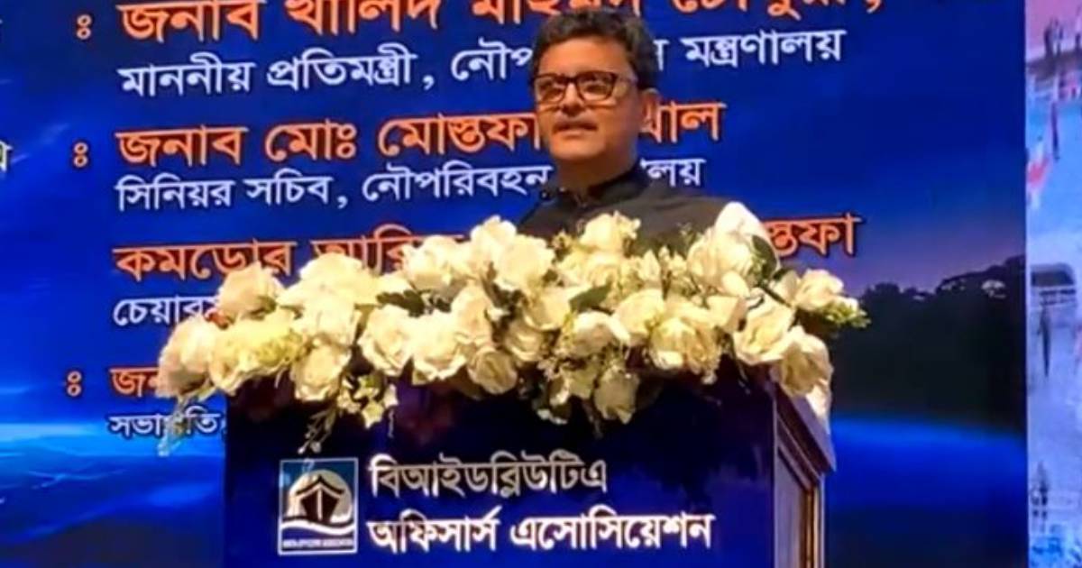 প্রতিটি নদী রক্ষার চ্যালেঞ্জ নিলেন নৌ-প্রতিমন্ত্রী