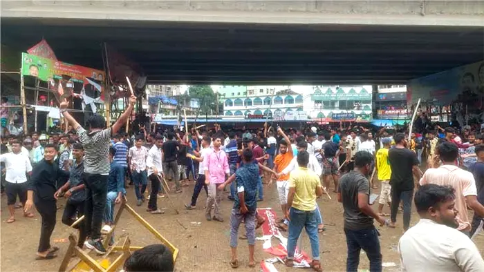 গাজীপুরে শিক্ষার্থীদের সঙ্গে পুলিশের সংঘর্ষ, নিহত ১