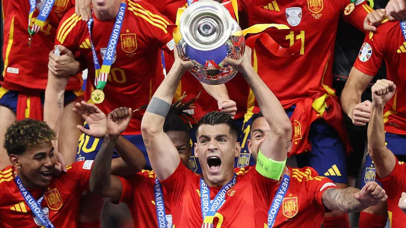 Spain won Euro cup after a decade