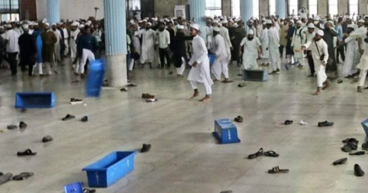 Over 50 hurt as clash breaks out at Baitul Mukarram National Mosque