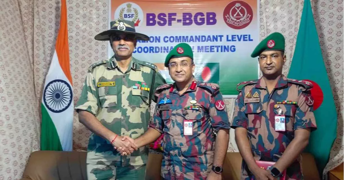 BGB-BSF meeting decides to return 200 acres of land to Bangladesh