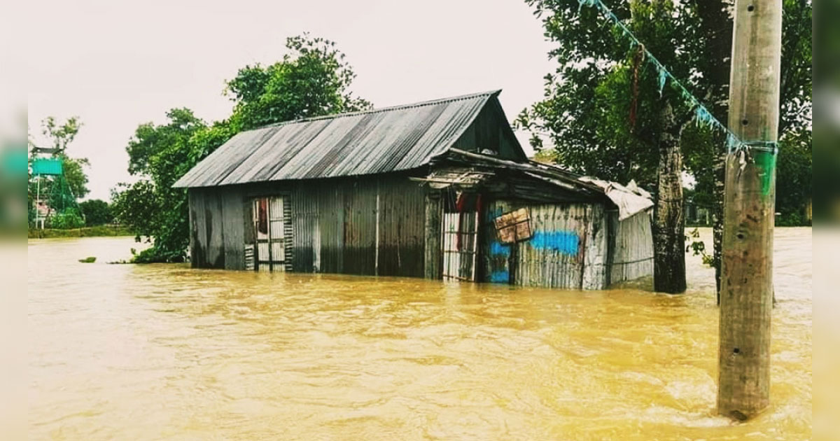 আখাউড়ায় পাহাড়ি ঢলের পানিতে ডুবে অন্তঃসত্ত্বার মৃত্যু