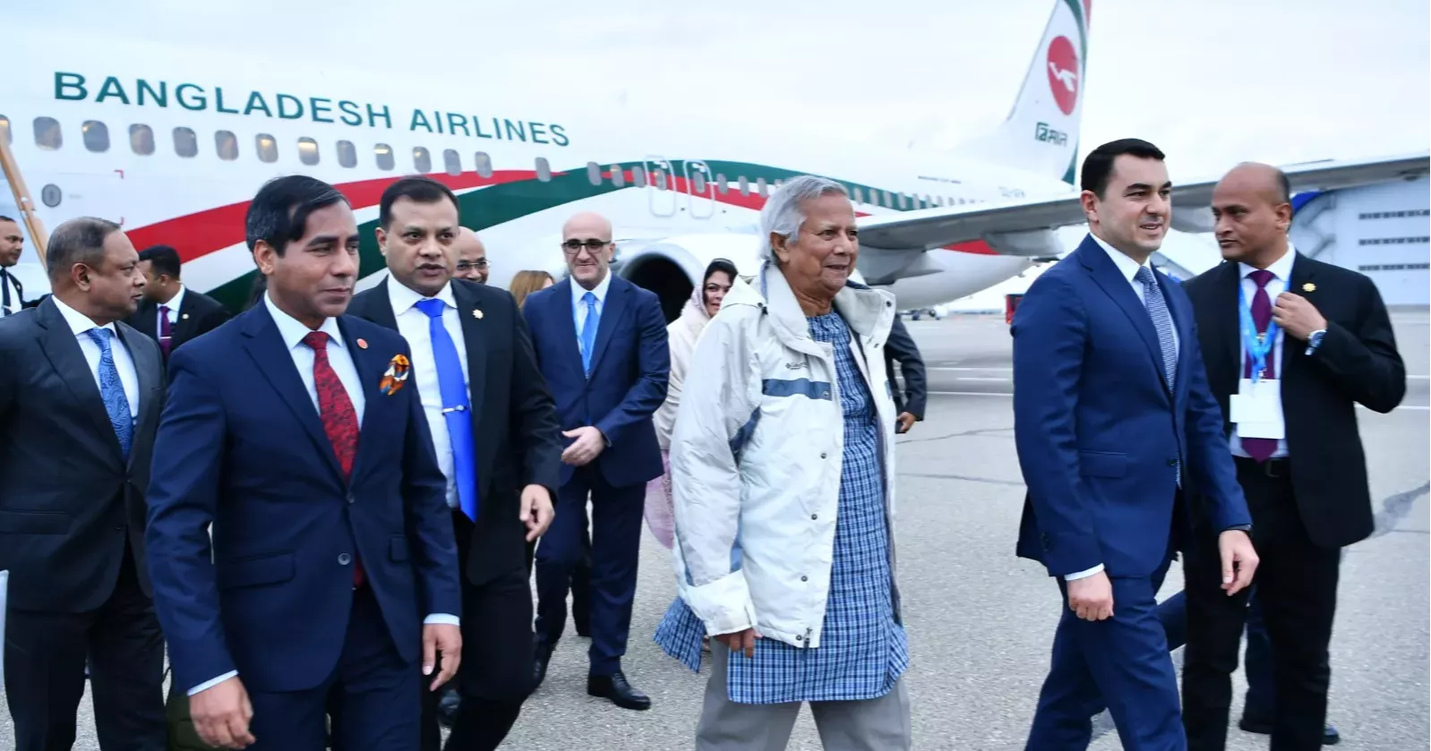 COP29: Chief Adviser Yunus reaches Azerbaijan