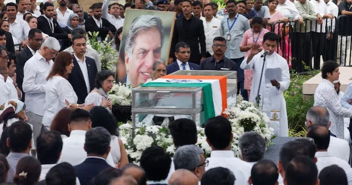 Ratan Tata’s funeral held with Parsi rituals